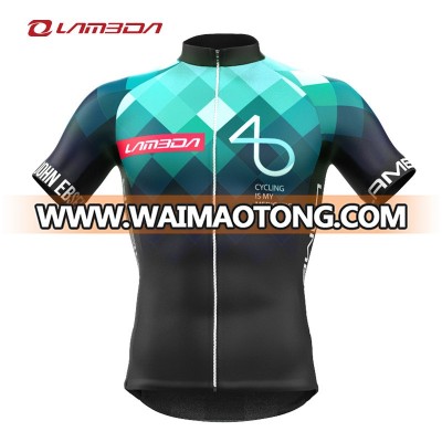 cheap professional and custom short sleeve cycling jersey for men's