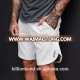 Fashion summer men casual quick dry breathable sportswear men shorts pants